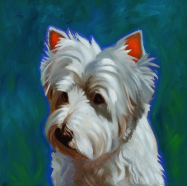 West Highland Terrier
14" x 14"
Prints and note cards available